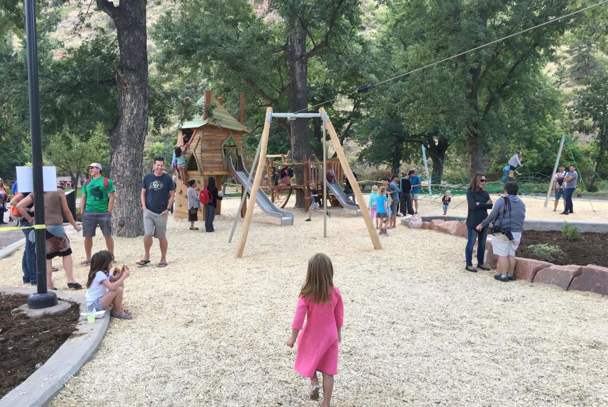 Kids playing Lavern M. Johnson Park 600 Park Dr Lyons, CO – Ripley Design, Inc.