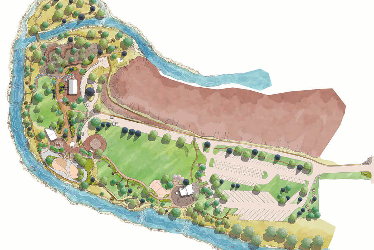 Plans for Lavern M. Johnson Park in Lyons, CO – Ripley Design, Inc