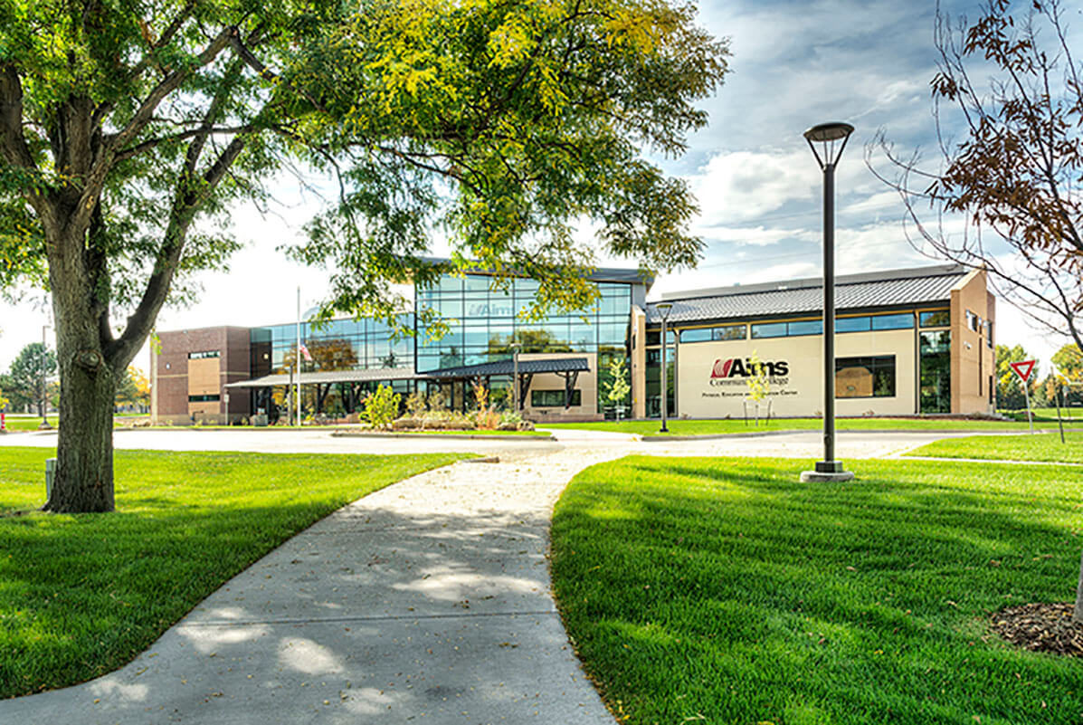 Recreation facility on the Aims Community College Greeley campus