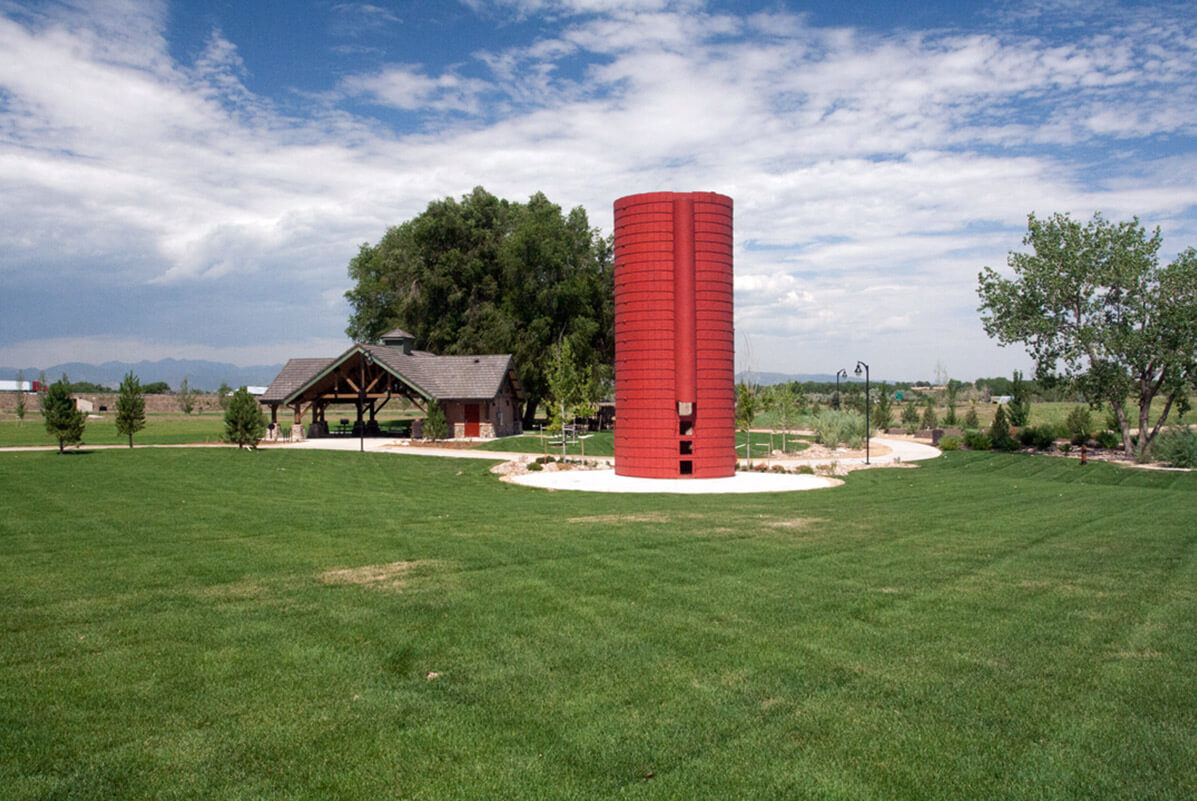 Photo of Thompson River Ranch silo 3663 Driftwood Dr _ Johnstown, CO – Ripley Design, Inc