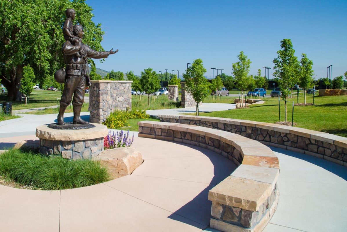 Veteran's Plaza Spring Canyon Park – Ripley Design, Inc. Fort Collins, CO