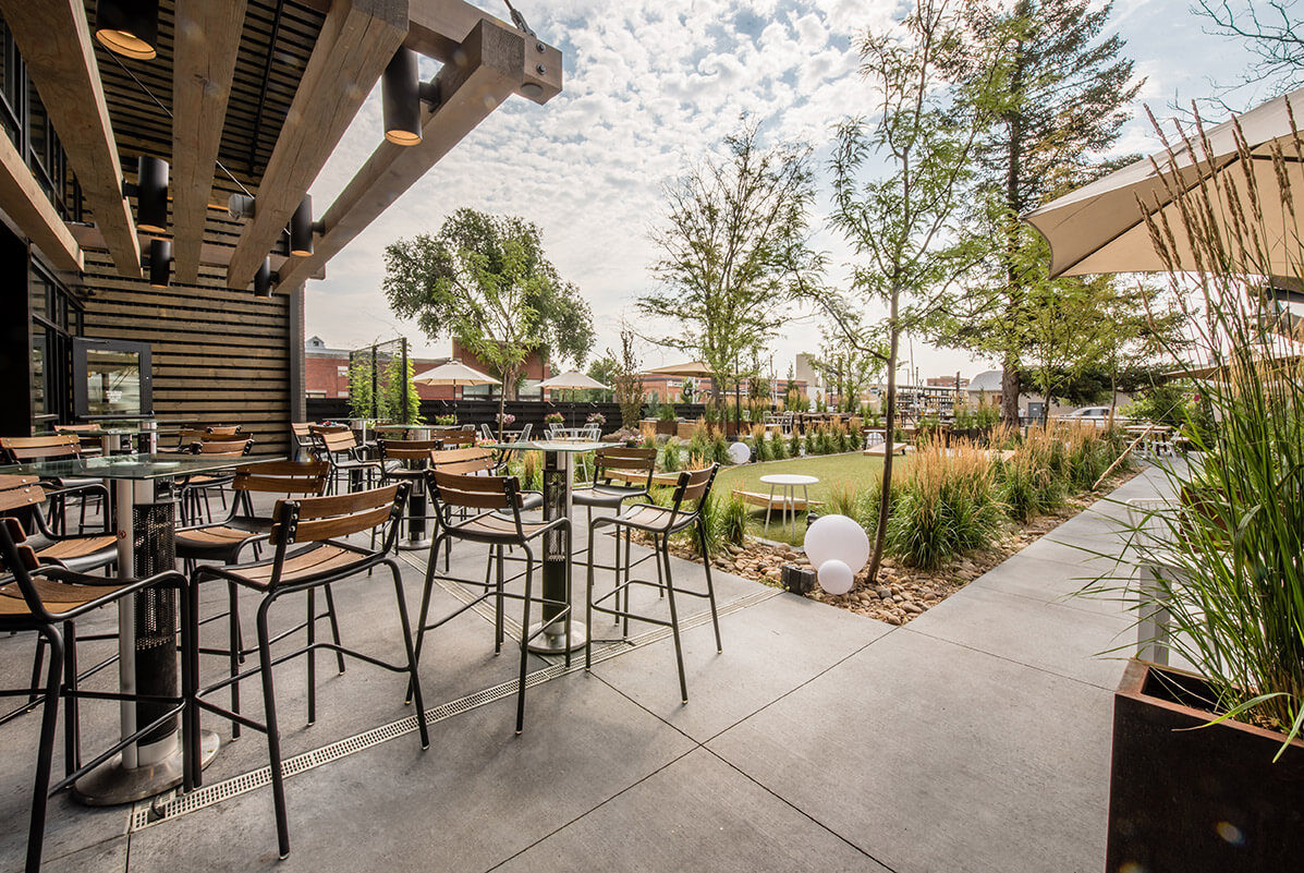 Photo of landscape design Union Bar and Soda Fountain Fort Collins