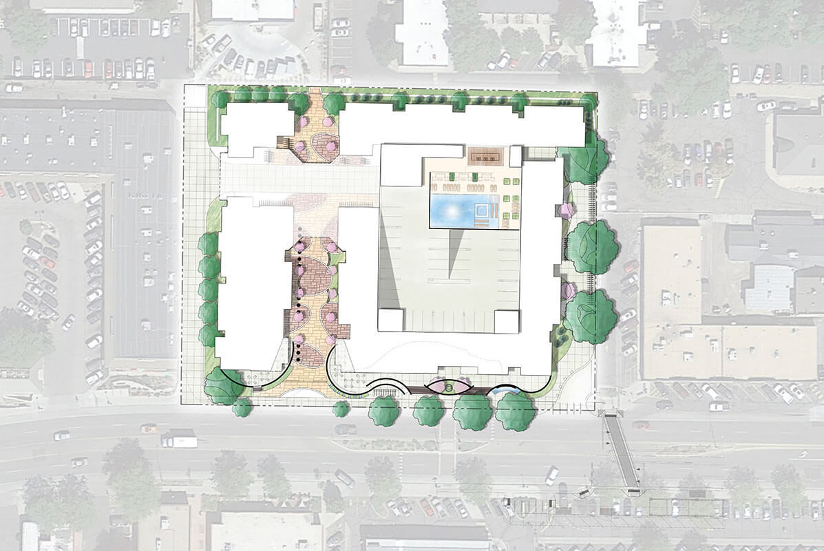 Site plans – Union on Elizabeth Apartments in Fort Collins